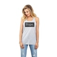 thumbnail image 2 of Thread Tank NOPE. Women Sleeveless Flowy Racerback Tank Top, 2 of 4