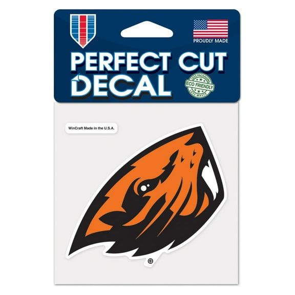 NCAA Oregon State Prime 4" x 4" Perfect Cut Decal