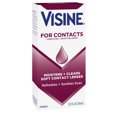Visine For Contacts Lubricating + Rewetting Drops, 0.5 fl. oz