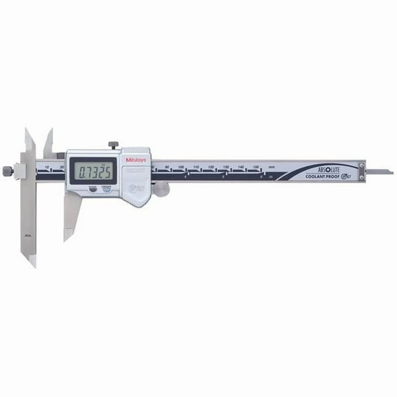 Mitutoyo Digital Caliper,1-3/16" Jaw Depth,Steel 573-701-20