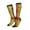3 Black, variant on Women Crew Soft Moisture-wicking Socks Colorful Tie Dye Stained Glass 1 Pattern Design Cotton Socks, One Size fit All