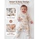 thumbnail image 3 of Pijamas para bebé Univivoll de algodón orgánico (pack de 3), 3 of 6
