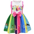 thumbnail image 4 of Vestidos de fiesta de princesa Frozen Bell para niñas, vestido de sirena de Minnie Mouse de dibujos animados, trajes de Navidad para niñas pequeñas, Halloween, 4 of 5
