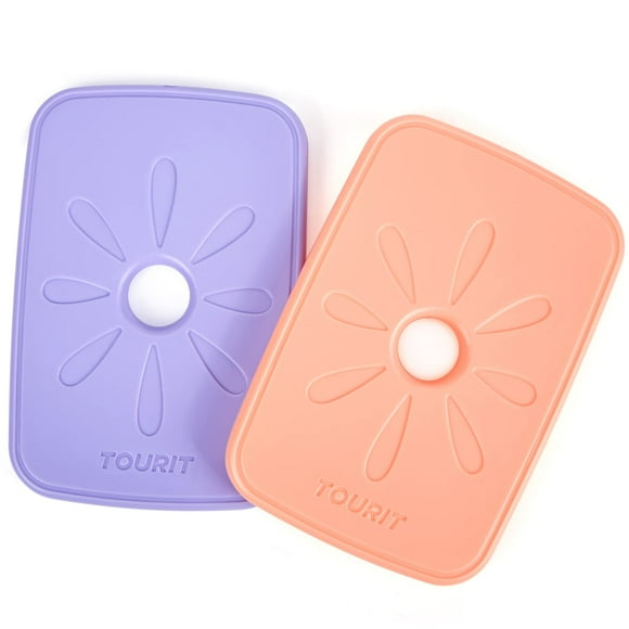 Paquetes de Hielo TOURIT para Loncheras/Mochilas Térmicas y Neveras Portátiles