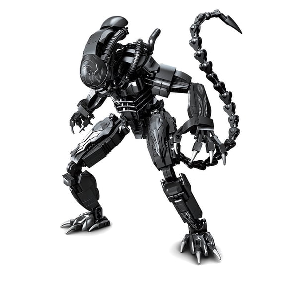 Honchoes Xenomorph Action Figure Building Set Compatible with Lego Alien Model Decor for Adults 1011Pcs
