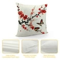 thumbnail image 4 of GOSMITH  Throw Pillow Cover Japanese Flowers Cherry Branch Blossoming Tree Butterflies Animal Ink Paint Decor Lumbar Pillow Case Cushion for Sofa Couch Bed, 4 of 5
