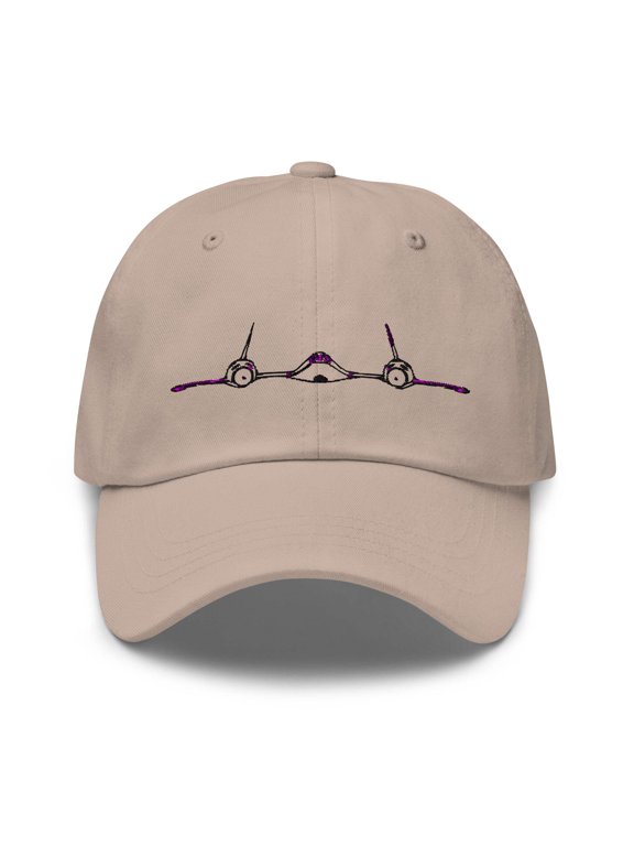 The Blackbird | SR-71 Blackbird Embroidered Dad Hat