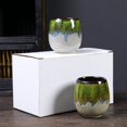 thumbnail image 1 of Ceramic Kiln Change Espresso Cup Set Japanese Style Tea Cup Master Single Cup Creative Big Belly Water Cup, 1 of 6