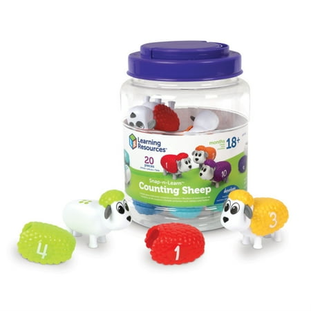 UPC: 0765023067125 | Learning Resources Snap-n-Learn Counting Sheep