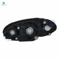 thumbnail image 3 of Headlights Assembly for 2001-2005 Chrysler PT Cruiser L4 2.4L With bulb Halogen Headlight Assembly Pair Faros Delanteros, 3 of 7