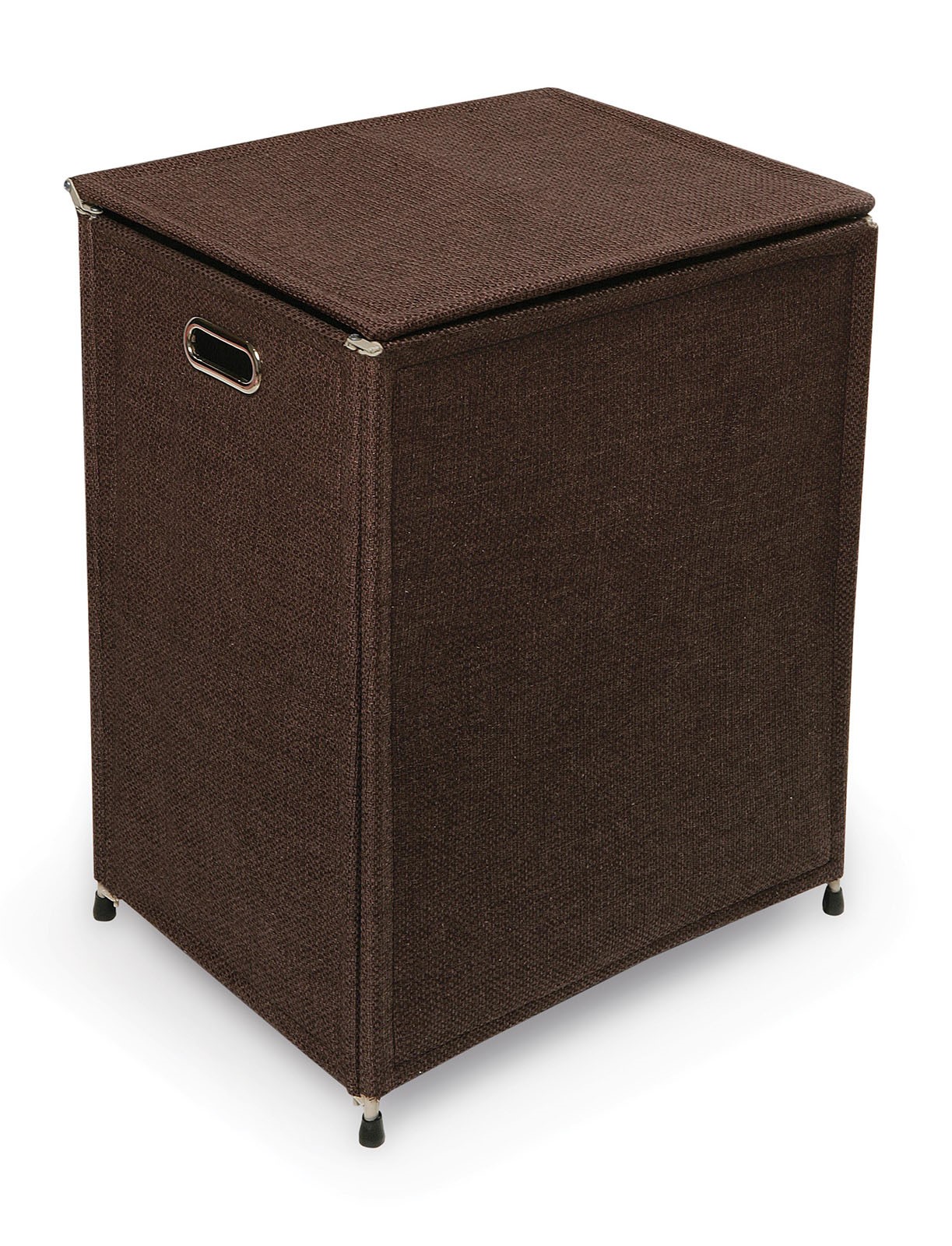 Badger Basket Metal Frame Hamper, Espresso