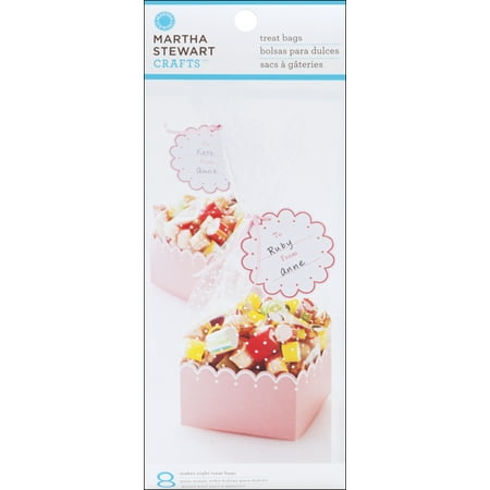 Vintage Girl Treat Bags Makes 8-10"X3" Pink Scalloped