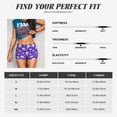 thumbnail image 3 of Kdxio colorful mushroom Skull rainbow Print Workout Shorts for Women Seamless Soft Smooth Gym Yoga Scrunch Active Shorts, 3 of 5