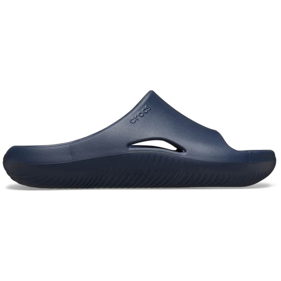 Crocs Unisex-Adult Mellow Recovery Slides Navy Men's 7 Women's 9 Medium