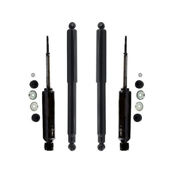 Front and Rear Shock Absorber Set - Compatible with 1998 - 2003 Dodge Durango 1999 2000 2001 2002