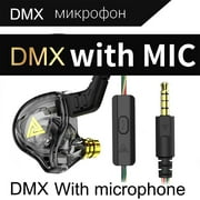 In Ear Monitor,Earphones in Ear Monitor Super Bass Wired Earbuds,Crystal Clear Sound IEM Headphones,High Resolution Noise Canceling Ear Monitors for Singers(Black 47in)from ANMUYUM