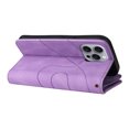 thumbnail image 5 of Dteck Zipper Wallet Case for iPhone 16 Pro Max,Magnetic Leather 9 Card Slots Wallet Case Shockproof Kickstand Full Body Protection Cover with Wrist Strap for iPhone 16 Pro Max,Purple, 5 of 7