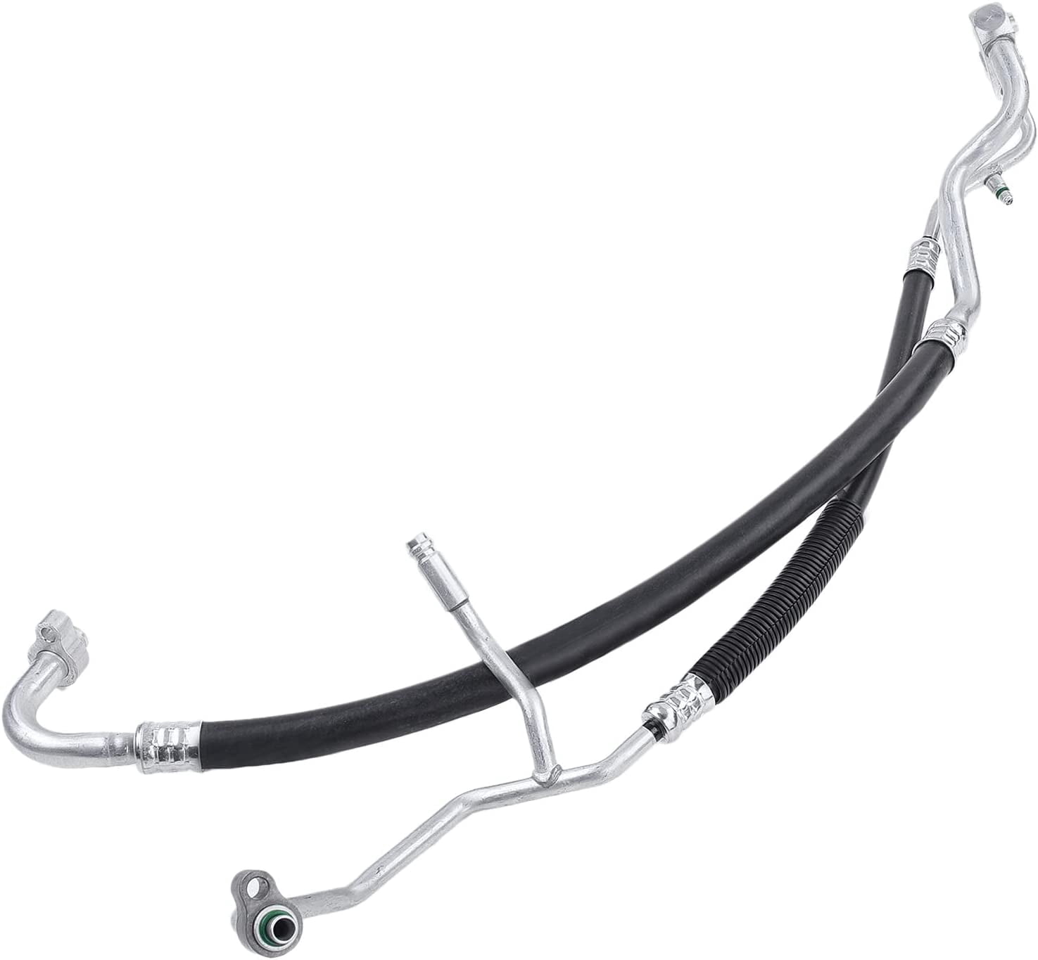 A-Premium A/C Suction Line Hose Compatible with Ford F-250 Super Duty 1999-2007 F-350 Super Duty/F53 1999-2004 F-450/F-550 Super Duty Excursion