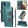 thumbnail image 3 of FOXDOCK Funda tipo Cartera para Samsung Galaxy A12/M12 – Cubierta de Cuero PU con Múltiples Ranuras, Bolsillo para Efectivo y Correa de Muñeca, 3 of 6