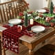 thumbnail image 4 of Winter Snowflake Polyester Placemat Christmas Holiday Table Mat for Dining Kitchen Party Decoration Festive Dinner Table Setting, 4 of 6