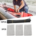 thumbnail image 1 of Chendee 10Pcs 23X1Cm Plastic Welding Rods With 3 Repair Mesh For Pp Bumper For Kayak Repairs, 1 of 9