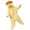 Yellow, variant on Big Mouth Monster Onesie, Silly Wearable Onesie with Shoes and Comb, Funny Monster Jumpsuit for Adults, XXL