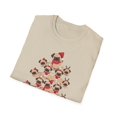 thumbnail image 4 of Pug Christmas Tree, Gildan Unisex Softstyle T-Shirt, Christmas Tee, S-3XL, 4 of 4