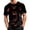 A008-Black, variant on Mens Halloween Costume Halloween Shirt Round Neck Short Sleeve Pumpkin Ghost Funny Graphic Print Halloween Tee Tops