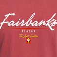 thumbnail image 3 of CafePress - Fairbanks Script Women's Dark T Shirt - Mens Comfort Colors Shirt, 3 of 5