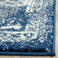 thumbnail image 5 of SAFAVIEH Area Rug 5'3"x7'6" - Evoke Collection - Traditional Design, Navy & Ivory, Non-Shedding & Easy Cleaning, Ideal for Living Room, Bedroom, Dining Space, 5 of 12