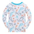 thumbnail image 6 of MEZZALL Soft Breathable Kids Pajama Set Boys Girls Toddler Comfortable Homewear Long Sleeve Pants Outfits For Daily Wear Age 1-8 Soft Cartoon Clothing, 6 of 8