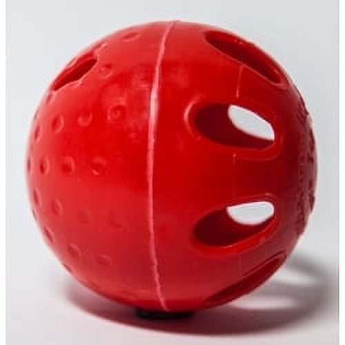 Stee-Rike 3 Premium Plastic Hard Training Baseballs, White & Red. 9 Pack New.