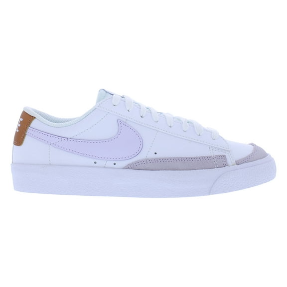 Nike Blazer Low 77 GS Boys Shoes Size 7, Color: White/Barely Grape