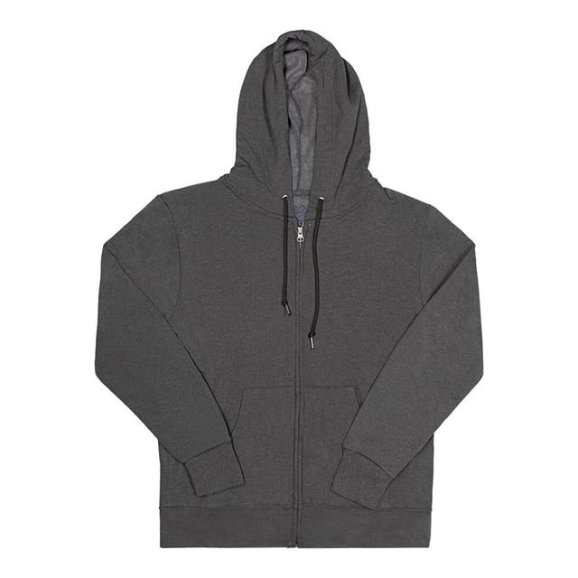 Sudadera Fruit of the Loom Talla CH con Cierre Gris Oscuro