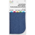 thumbnail image 2 of (6 pack) 5"x5" Denim Iron-On Repair Patches, 2 Count, 2 of 7