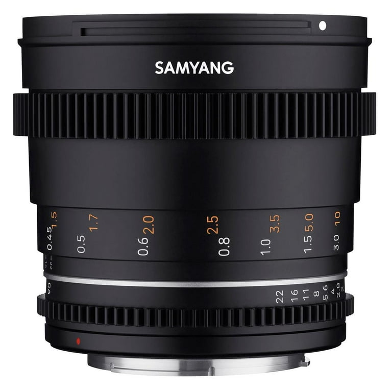 Samyang 50mm T1.5 Cine VDSLR MK2 Lens for Canon EF - Walmart.com
