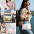 thumbnail image 2 of Funda de tablet HXCASEAC para Samsung Galaxy Tab A9+ Plus 11" - Rosa, 2 of 9
