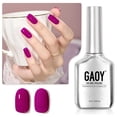 thumbnail image 1 of Esmalte de uñas GAOY Purple Gel, 16 ml, remoja y cura con luz UV, 1 of 7