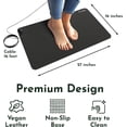 thumbnail image 6 of Grounding Mat Earthing Pad - Earth Grounded Sleep Bed Pad - Ground Chair Desk Mat for Feet Body Yoga Improve Sleeping (16" x 27"), 6 of 7