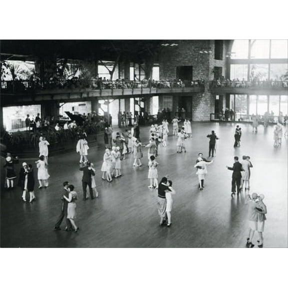 Avanti Press Bob-Lo Island Dance Hall Historic Detroit Blank Note Card