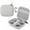 Gray, variant on Travel Carrying Case for DJI Neo, Hard Mini Storage Case Carry Bag Neo Drone Body Case Waterproof PU Leather EVA Protective Cover Shell Portable Organizer with Carabiner Accessories