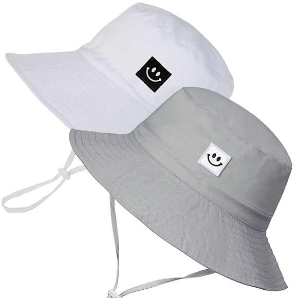 Cubo de playa Sun Hat de 55 cubos para niñas de 6 a 24 meses, paquete de 2