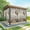 Brown, variant on Windmill Outdoor Curtains for Patio, Windmill Farmhouse Sunset Field Trees Rustic Sunshade Privacy Drapes Grommet Waterproof Outside Curtains for Porch/Cabana/Balcony 54"x 108", 1 Panel