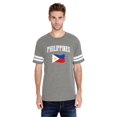 thumbnail image 1 of Unisex Philippines Football Fine Jersey T-Shirt, 1 of 5