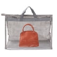 thumbnail image 5 of Unique Bargains Clear Purse Storage Organizer Dustproof Cover Light Gray L, 5 of 5