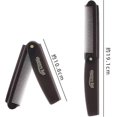 thumbnail image 2 of 1pcs Folding Comb Men's Tortoiseshell Finish, 2 of 5