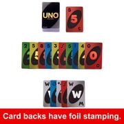 UNO Platinum Edition Card Game for Adults, Kids, Teens & Game Night, Premium Collectible Cards (Walmart Exclusive)