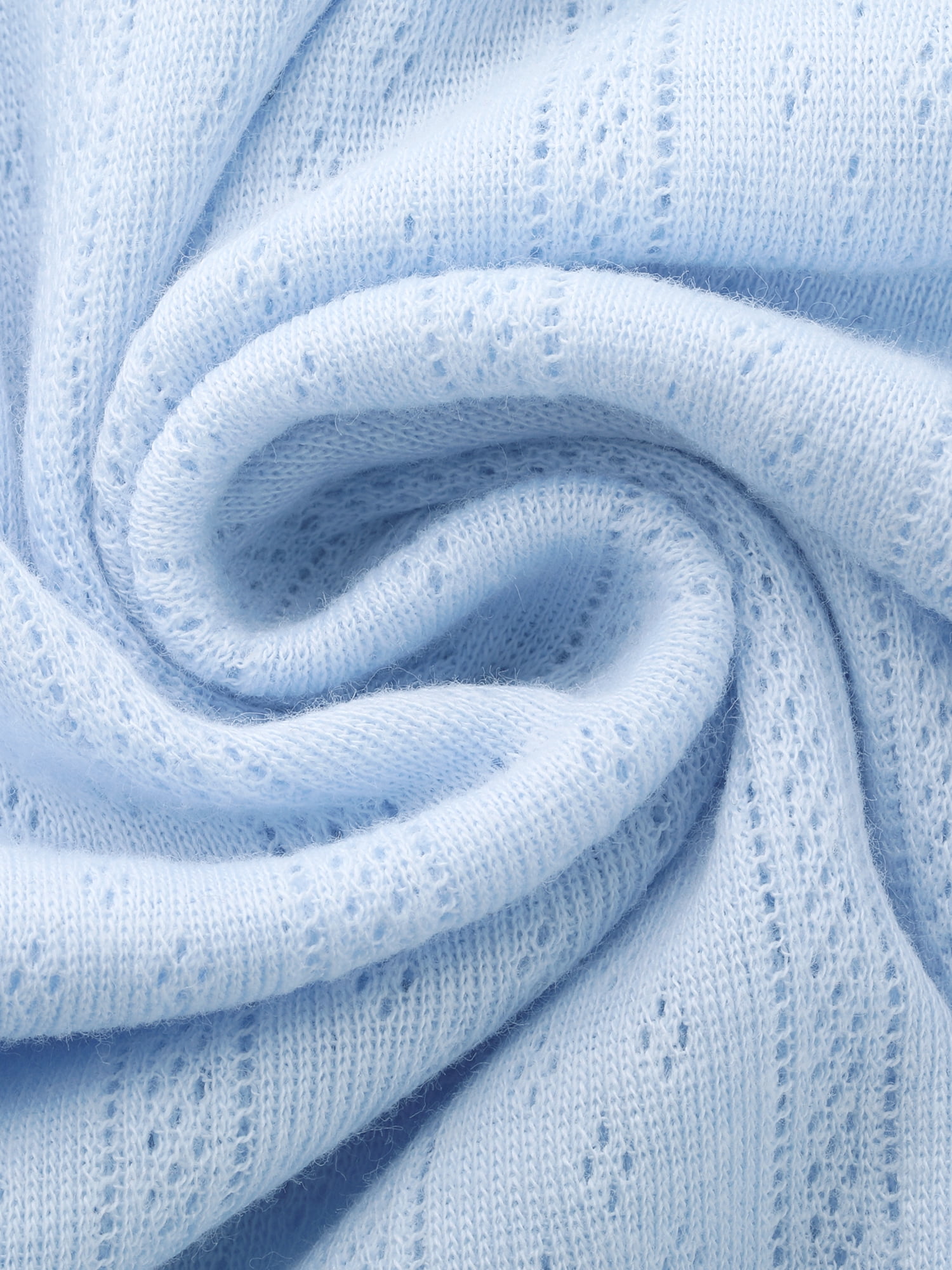 DARING DIVA Women's Spaghetti Strap Sleeveless Ruffle Hem Sleep Dress L Light Blue