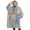 Multicolor Ethnic Striped, variant on Oversized Wearable Blanket Hoodie,White Boho Tribal Feathers Pattern Sherpa Blanket Hoodie with Super Pockets,Super Warm Fuzzy Pullover for Women & Men