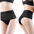thumbnail image 6 of Women's Plus Size High Waist T-Back Thong - High Elastic, Body Shaping, Sexy, 6 of 6